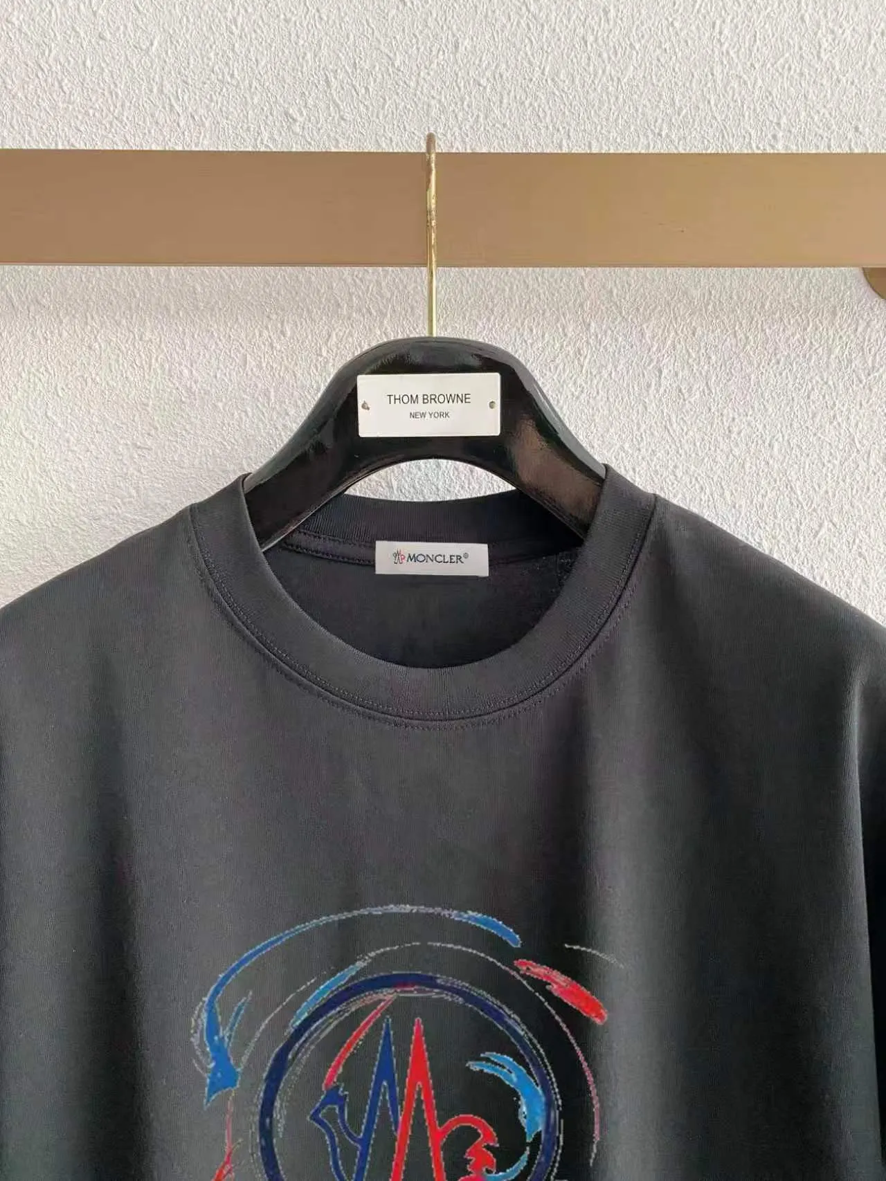 Moncle/ * ， New Arrival ， ， ， ， T Same Style。 :Black White Blue Gray Size:S（90-130 ） M（125-140 ） L（135-160 ） XL（160-180 ） XXL（180-210 ）